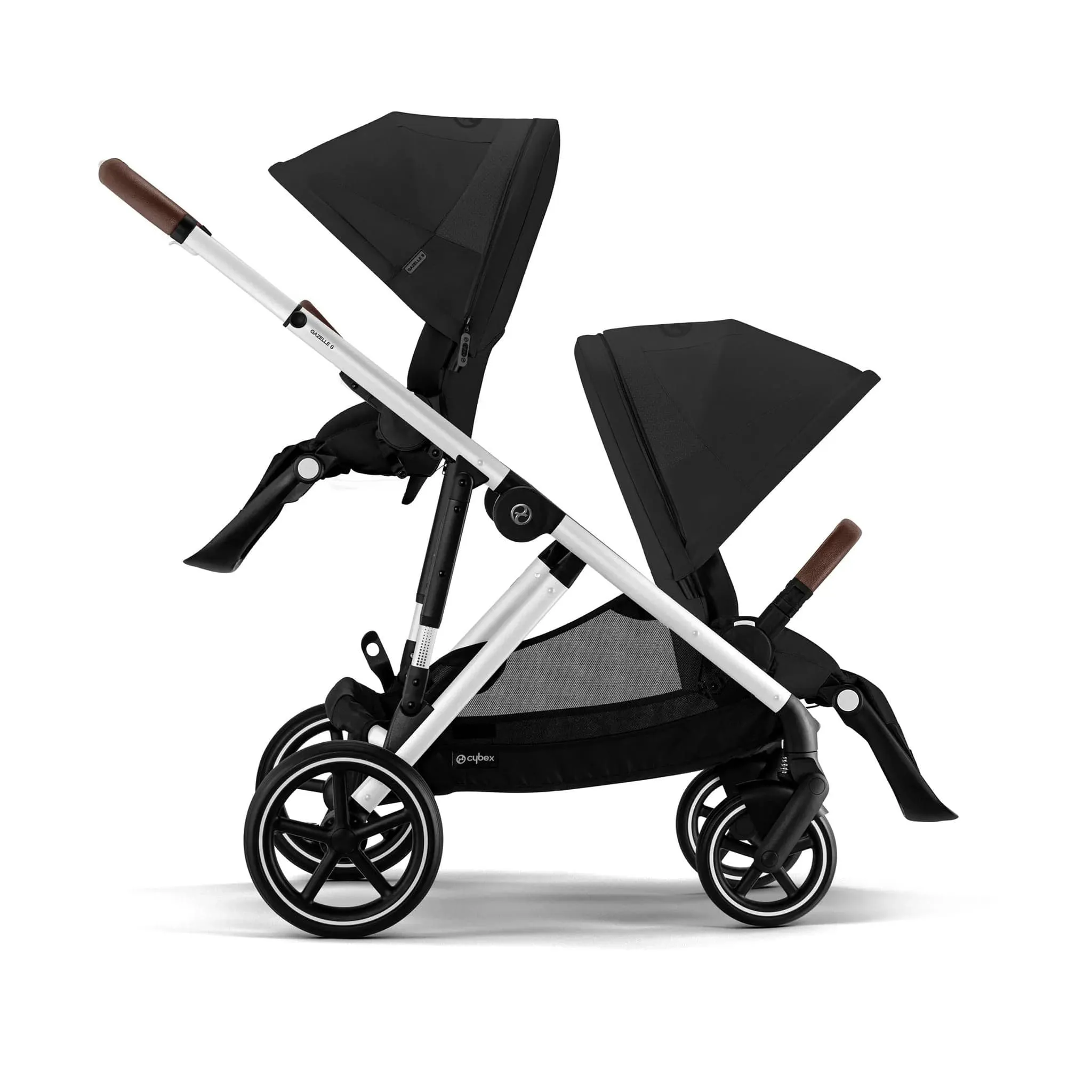 Cybex Poussette Gazelle S 2 + Second Siège S 2 - Noir moon