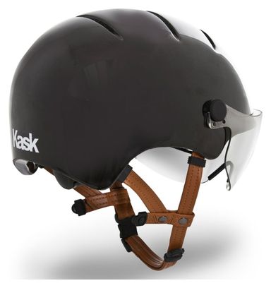Casque Urbain KASK Lifestyle Noir Brillant