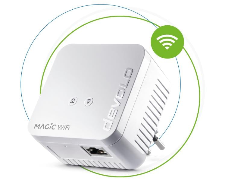 devolo Powerline Magic 1 WIFI mini Erweiterungsadapter Devolo Magic 1 WiFi mini Powerline-Adapter