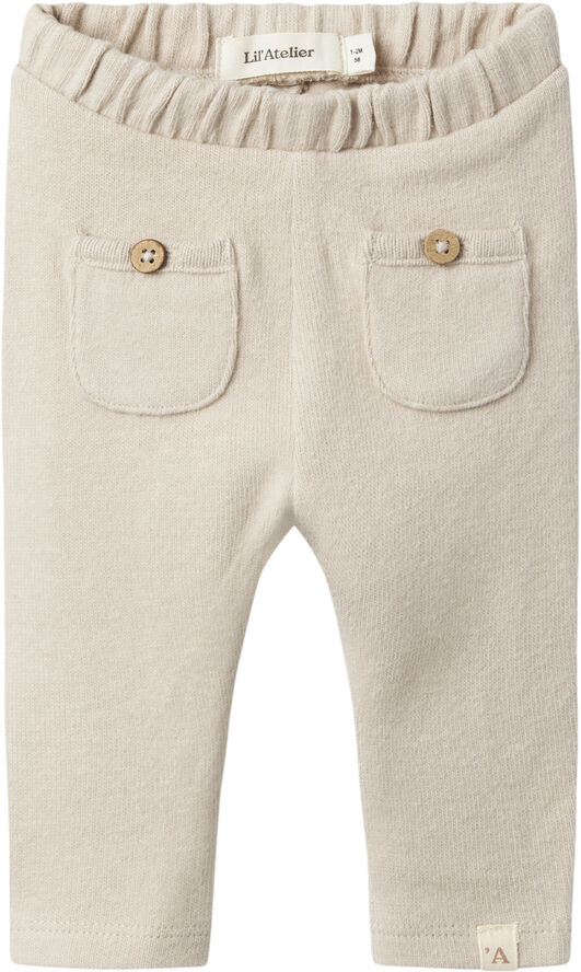 Lil' Atelier NBFTHORO HIG SLIM LEGGINGS LIL Gray morn