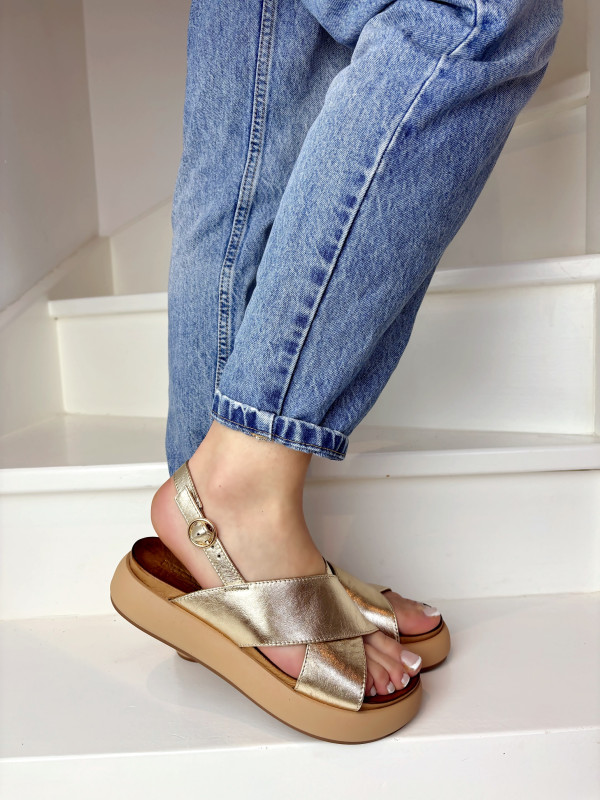 Inuovo - Sandales A96005 Gold