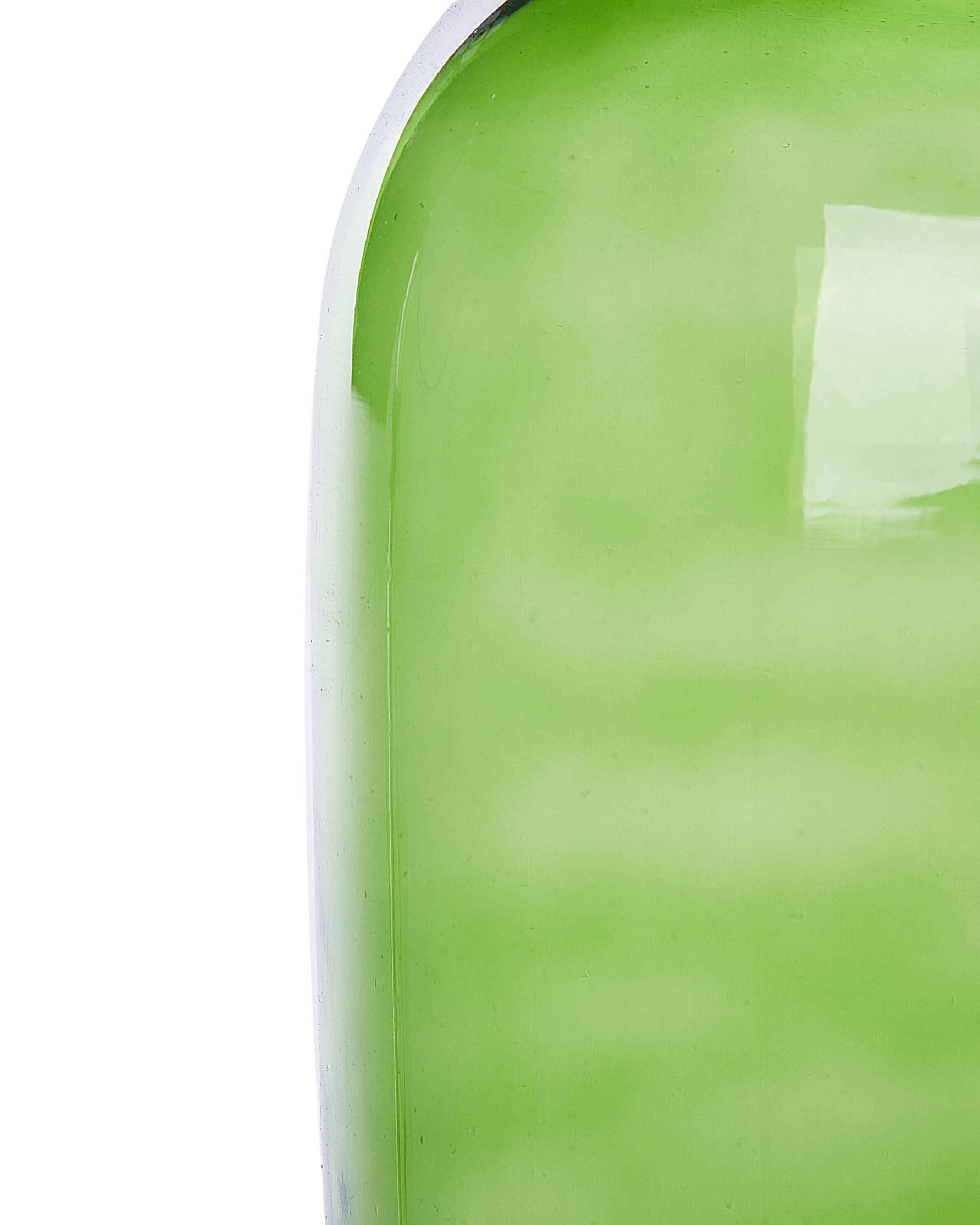 Decoratieve vaas PULAO Glas 31 cm Groen