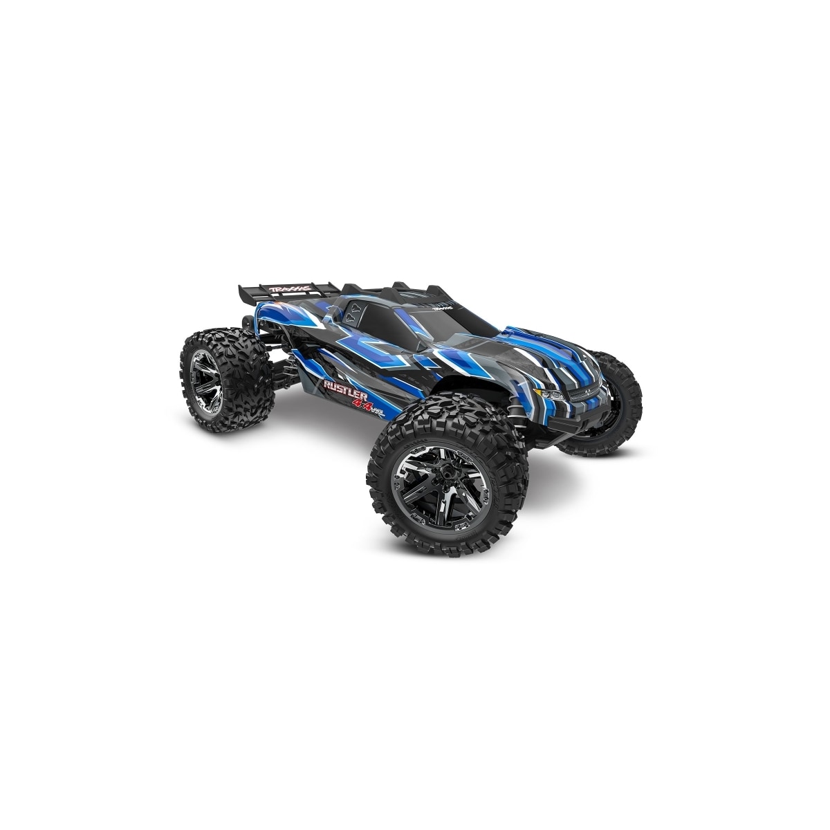 Traxxas Rustler 4x4 VXL RTR TQI TSM HD Blue