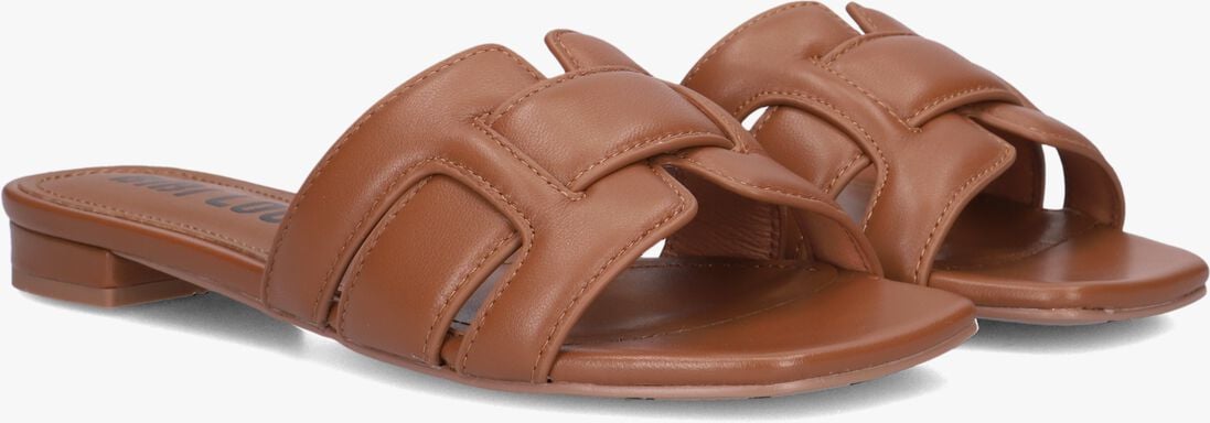 cognac bibi lou slippers 760z10vk