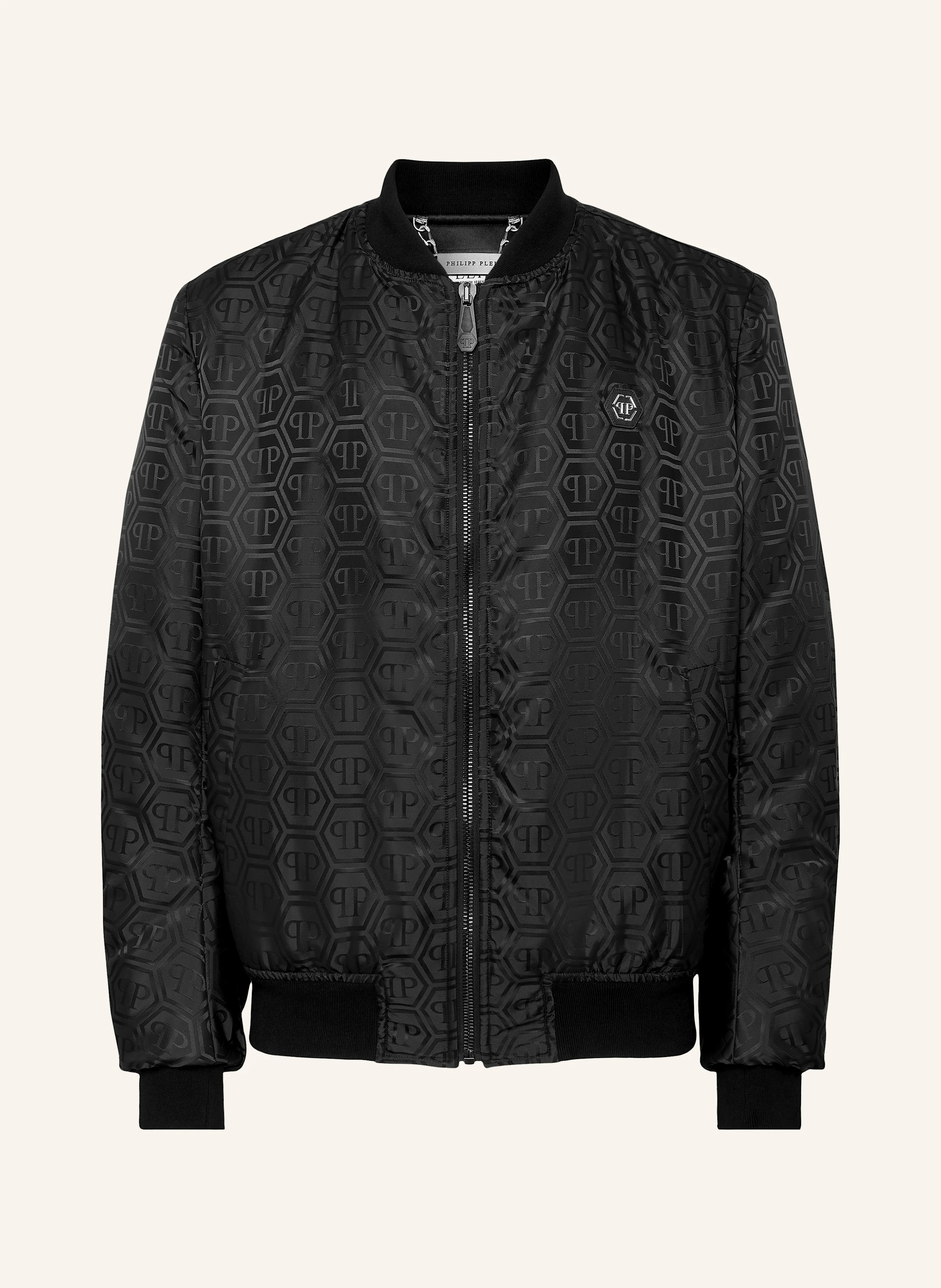 PHILIPP PLEIN Blouson mit Wolle MONOGRAM