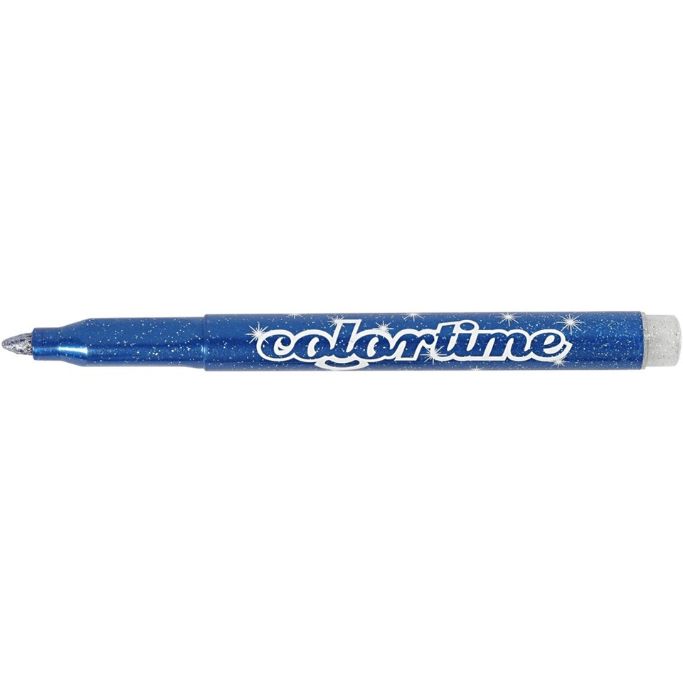 Colortime - Tusch 4,2 mm - Glitter - 12 stk.