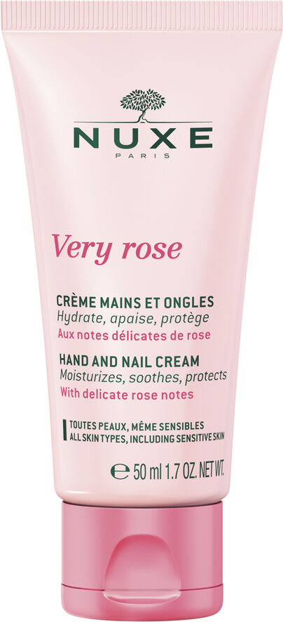 NUXE NUXE VERY ROSE HAND AND NAIL CREAM 50 ML