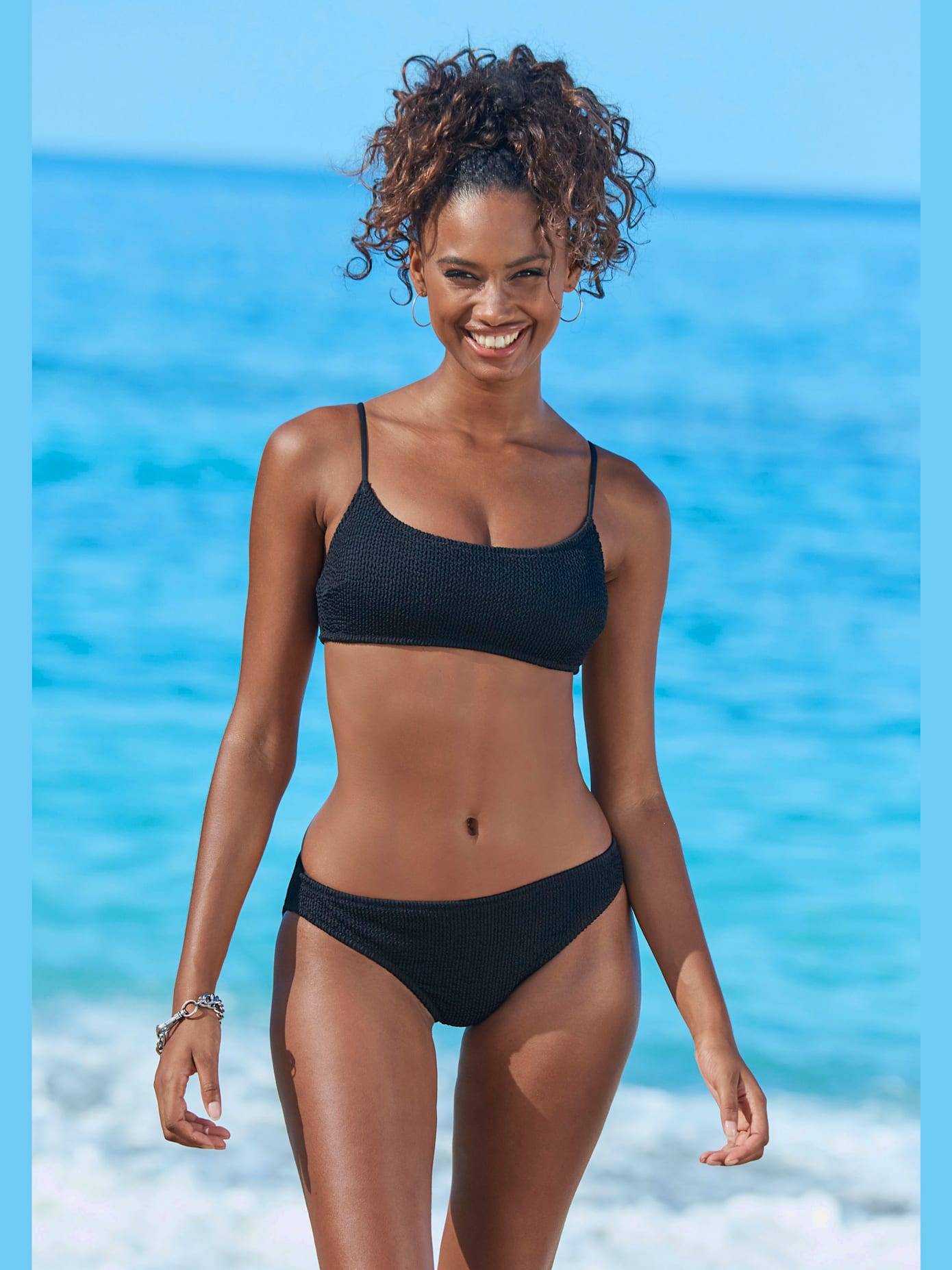 Haut de bikini bustier qualité structurée moderne