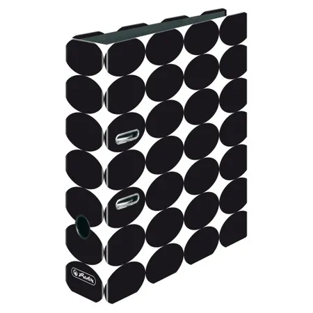 Herlitz Ordner A4 8cm Just Black maX.file
