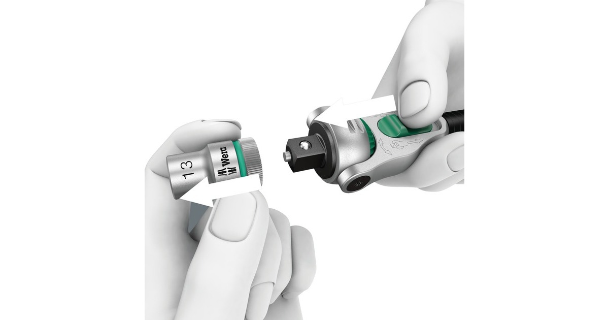 Wera8100 SA 6 Zyklop Speed-ratelset 1/4