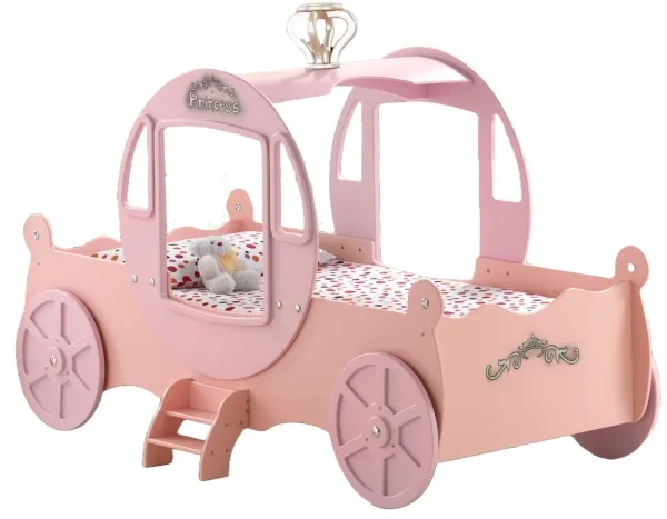Royal Prinsesse Karet Træ Børneseng (200 x 90 cm)