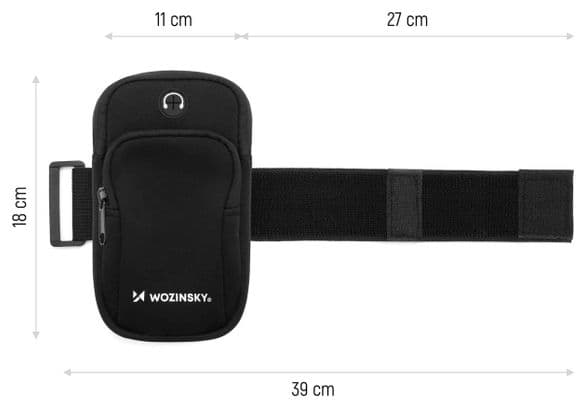 Brassard de sport pour téléphone - bleu