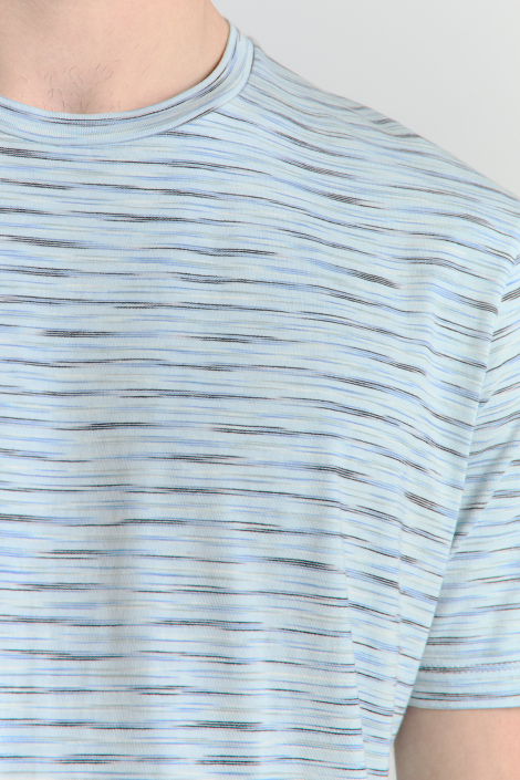 NO-EXCESS blauwe heren t-shirt