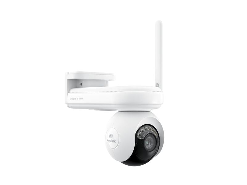 Reolink Netzwerkkamera B660 Altas PT Ultra   Solar 360°  4K Kabellose, akkubetriebene 4K ColorX Nachtsicht, 360° schwenkbare 90° neigbare 8 MP wetterfeste smarte Überwachungskamera mit Scheinwerfer und Bewegungssensor für In- & Outdoor