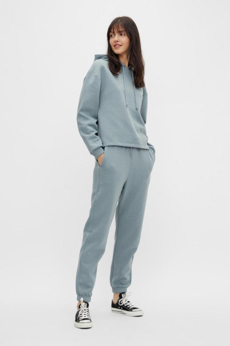 Pieces blauwe dames broek