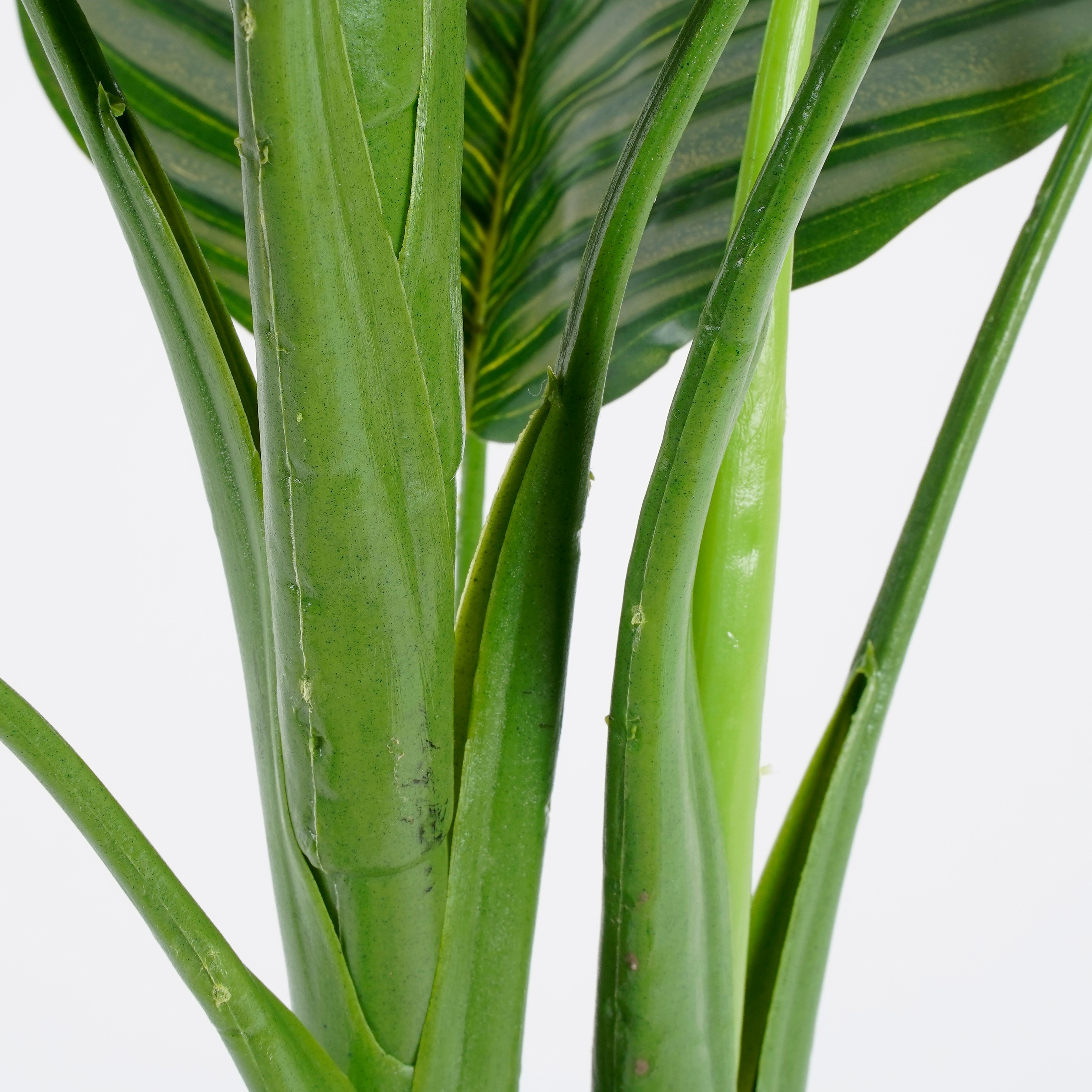 Calathea orbifolia artificielle en pot h90