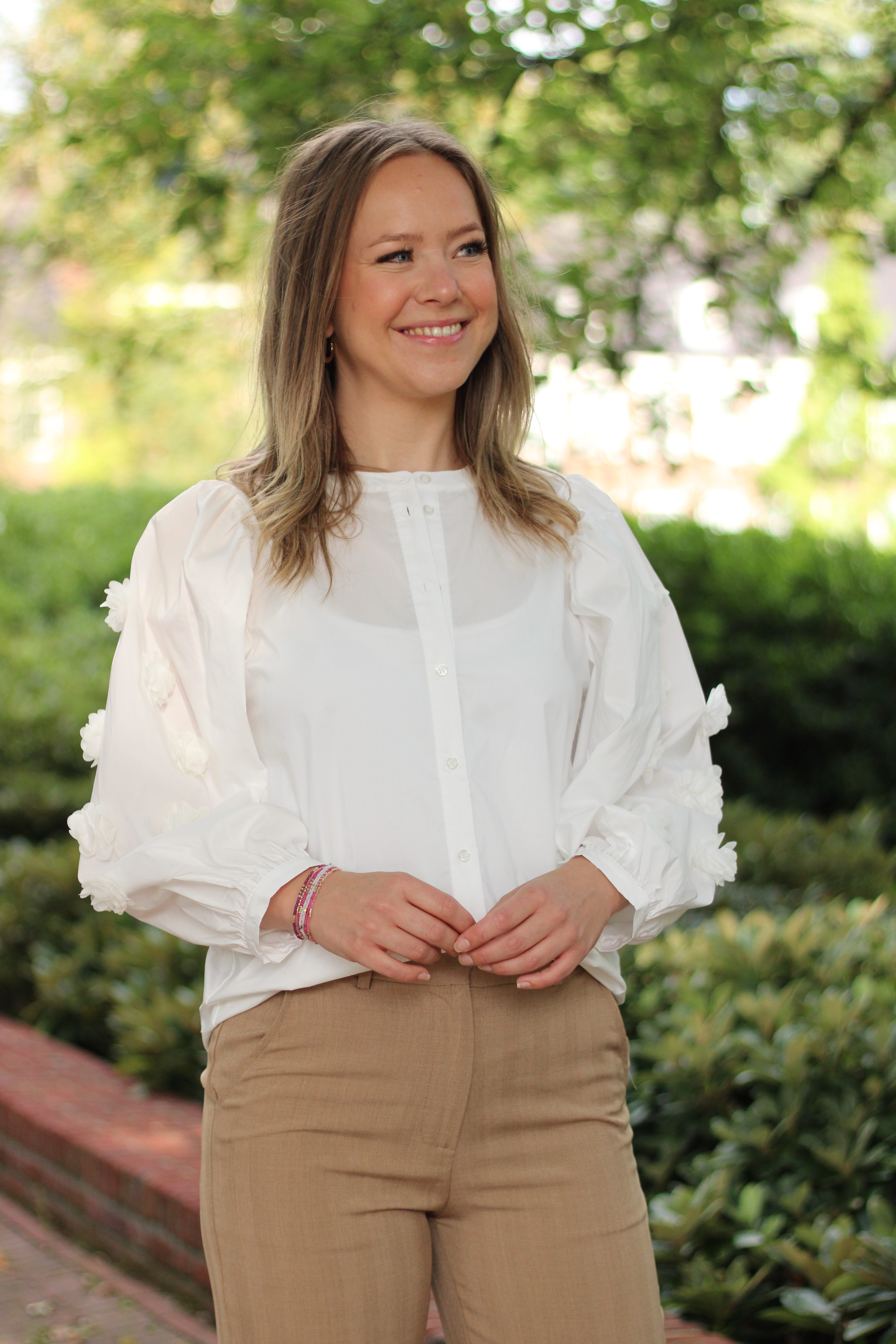 Culture - Elna Antoinett Shirt - Spring Gardenia