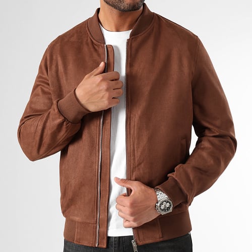 Bomber Suédine 0380 Camel