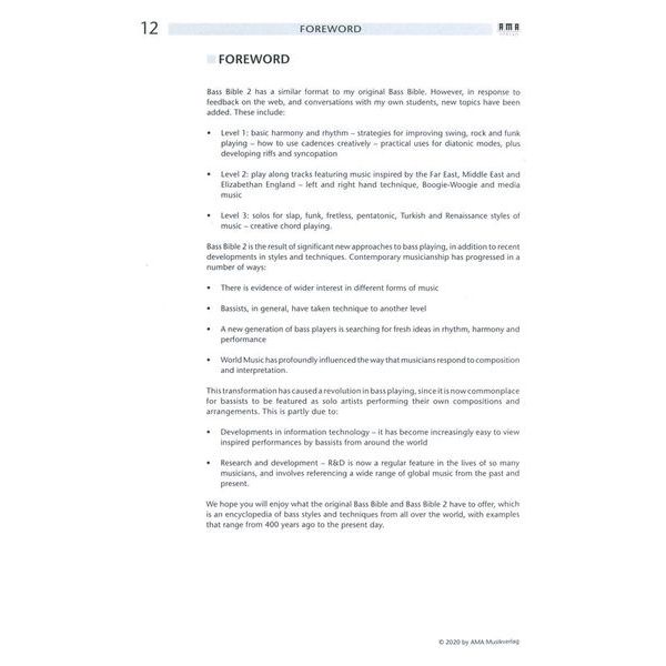 AMA Verlag Bass Bible 2