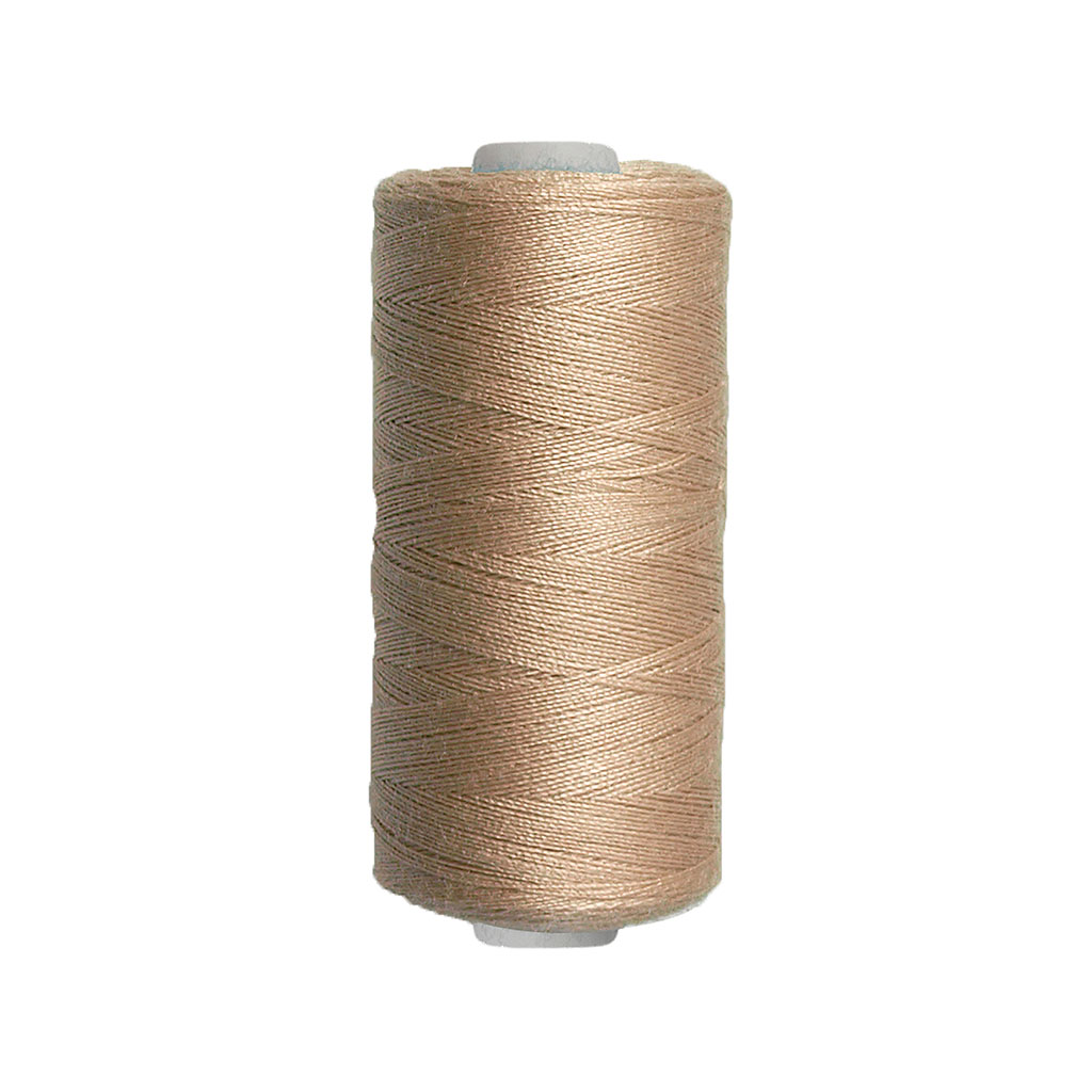 Fil en polyester beige clair 500m