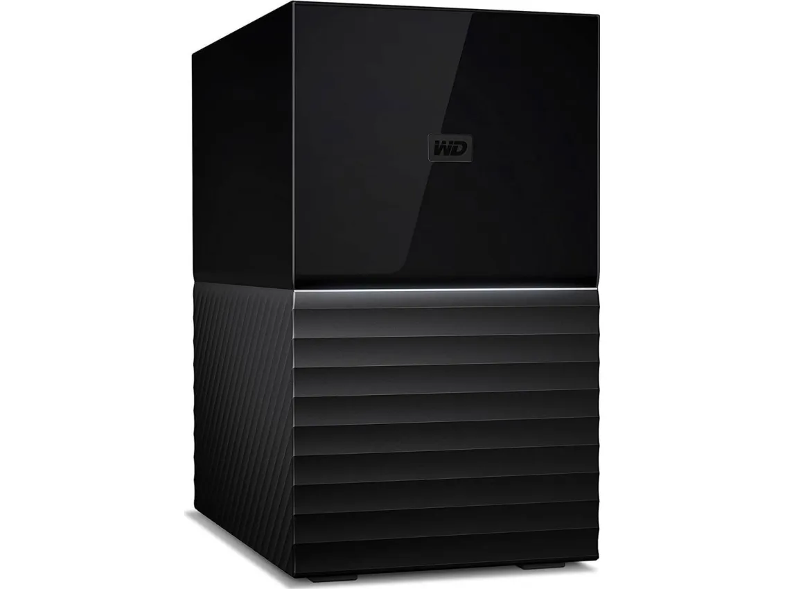 WD My Book Duo WDBFBE0360JBK - Harddisk-array - 36 TB - 2 bays - HDD 18 TB x 2 - USB 3.1 Gen 1 (ekstern)