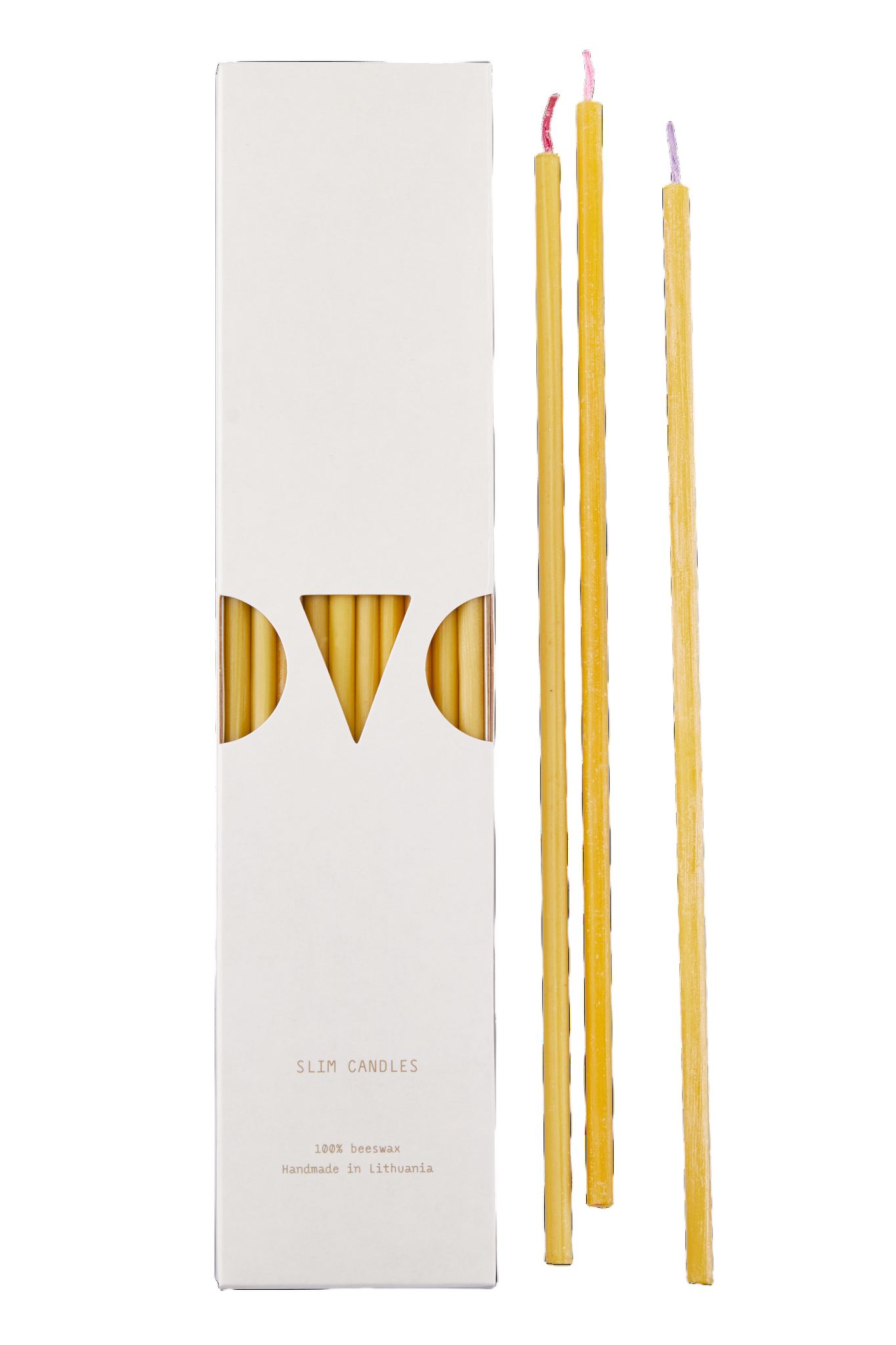 Bienenwachskerzen Slim Candles