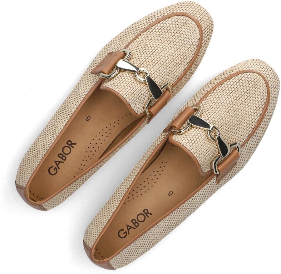 Gabor 214 Loafers Dames Instappers Beige