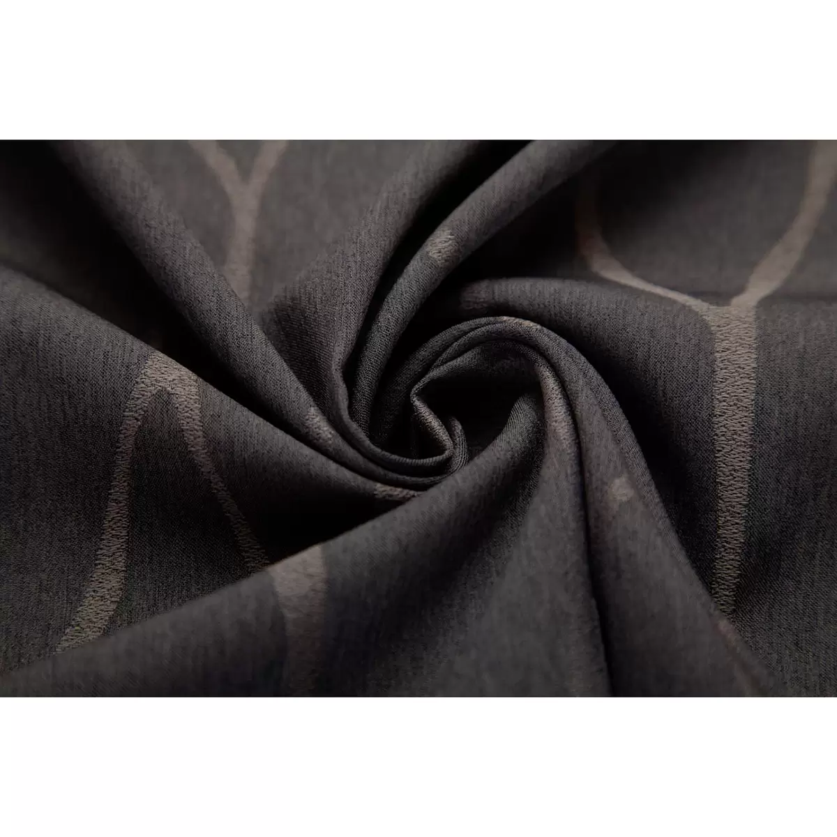 Nachtvorhang Jacquard Bella Anthrazit