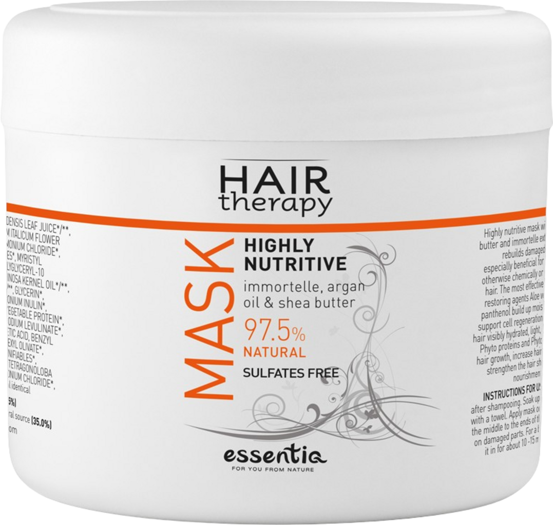 Essentiq  Hair Therapy Highly Nutritive Hair Mask, 500 ml