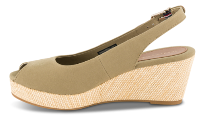 Tommy Hilfiger Damesandal med hæl Grøn FW0FW04788GXR