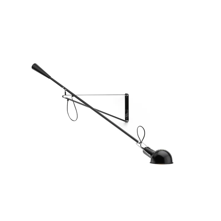 Flos - 265 Wandleuchte small, schwarz