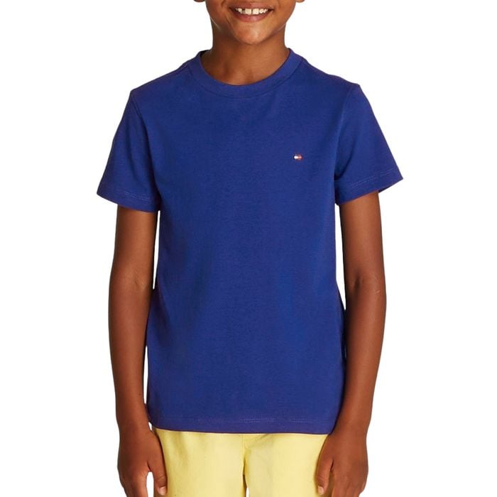 Tommy Hilfiger Essential Contrast Crew Shirt Junior