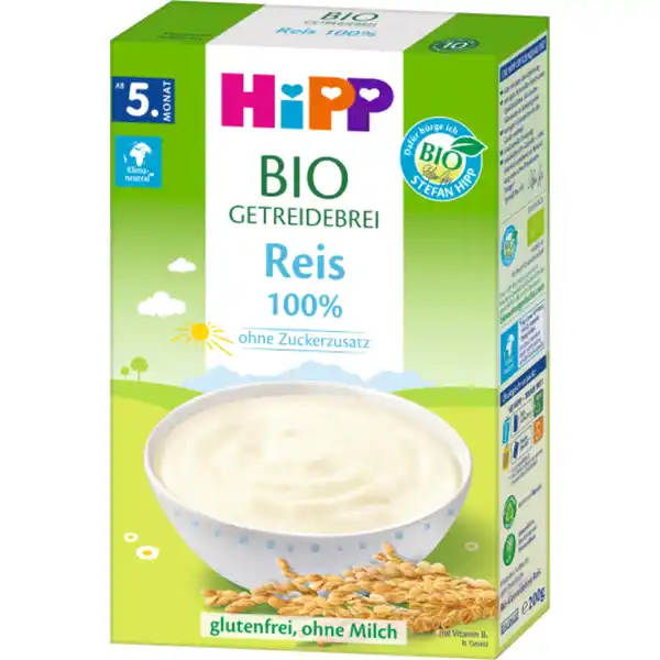 Bio-Getreidebrei Reis 100%, ab dem 5. Monat
