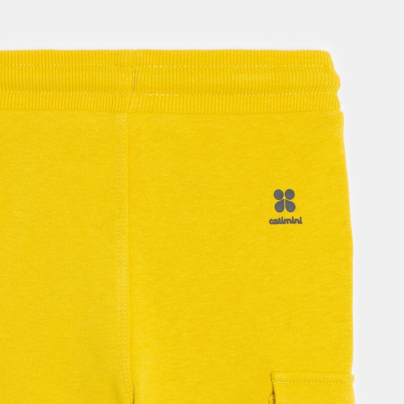 Jogging bébé garçon battle jaune en coton recyclé Catimini Jaune