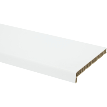Vensterbank kunststof wit 4x30x300 cm