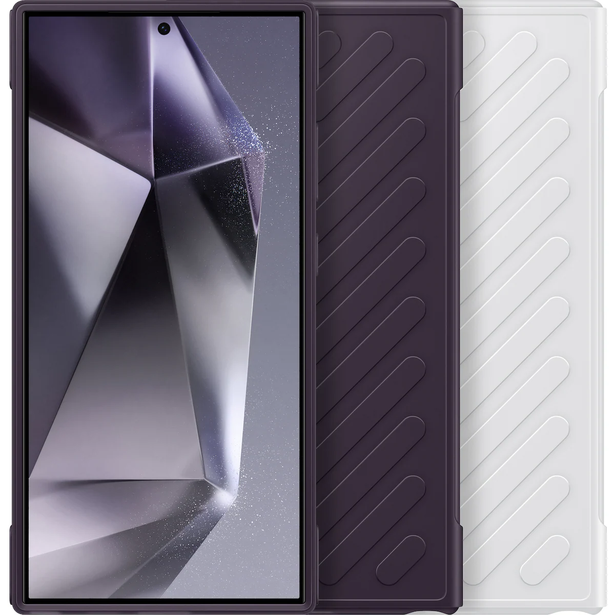 Samsung Galaxy S24 Ultra Shield deksel (grå)