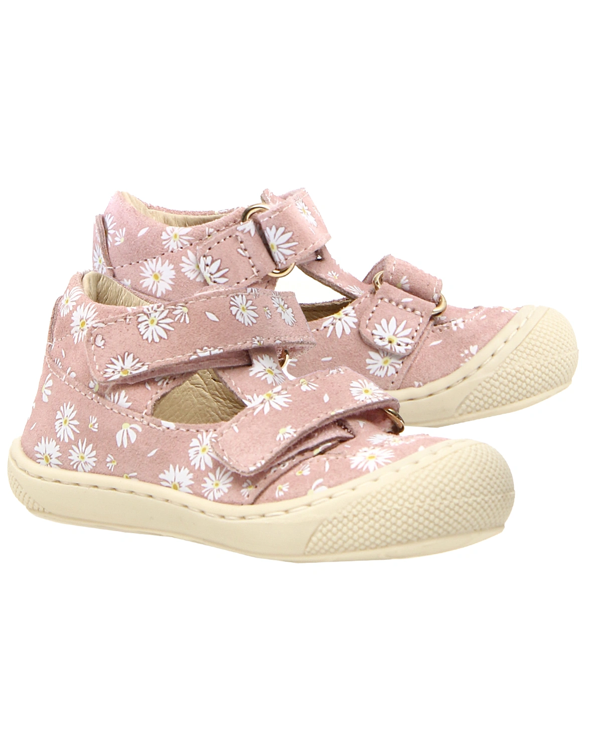 Klett-Sandalen PUFFY mit Zehenschutz mit rosa