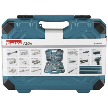 Makita handgereedschapsset 120-delig