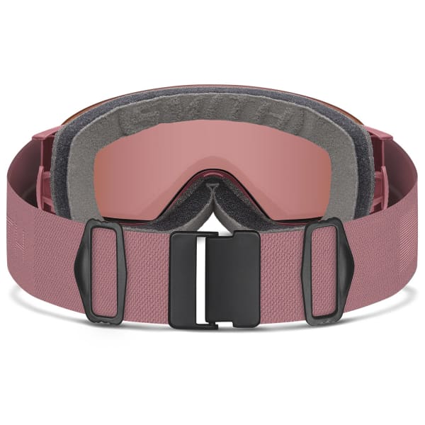 Masque de ski SMITH IO MAG S CHALK ROSE CHROMAPOP EVERYDAY ROSE GOLD MIRROR