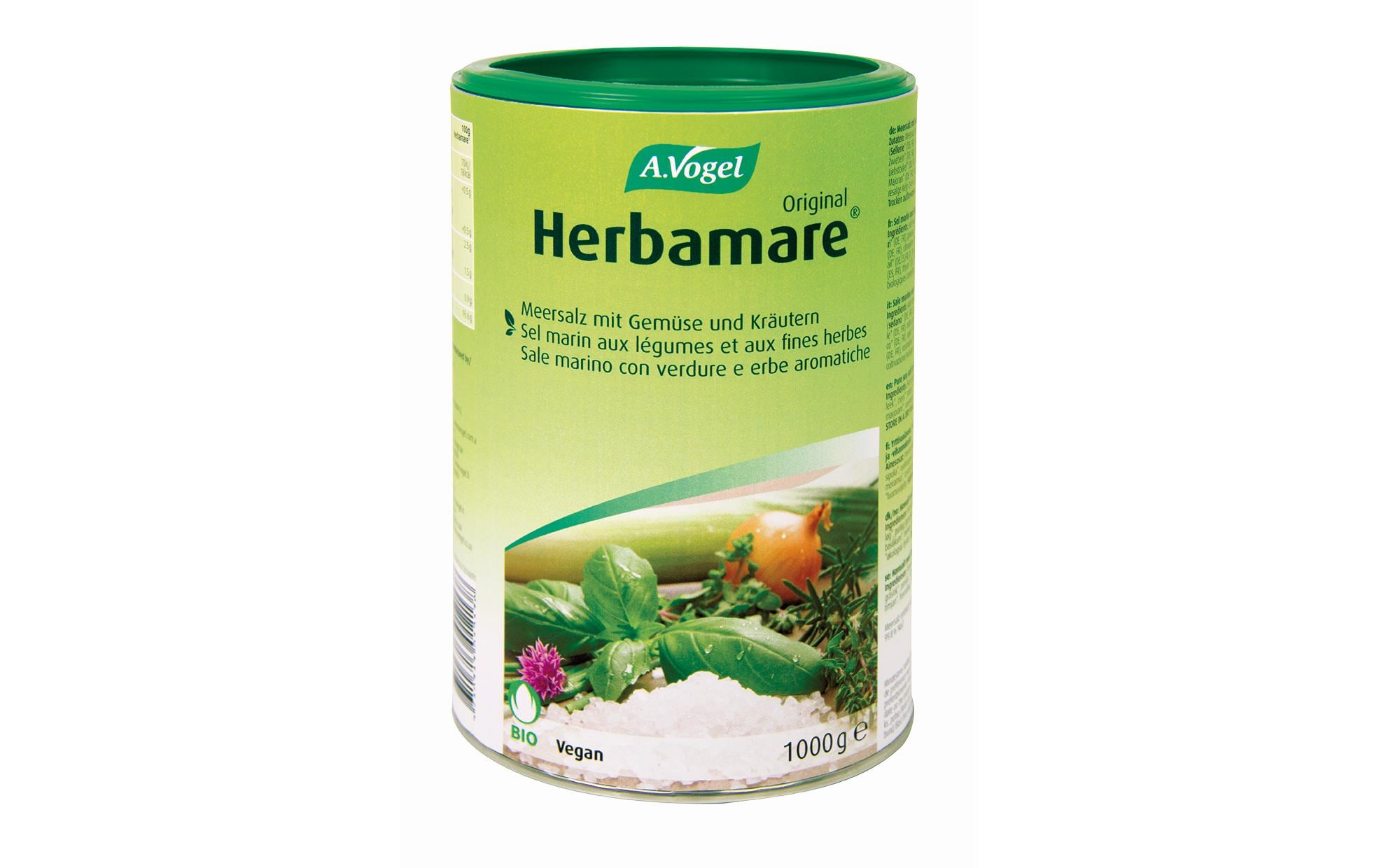 Gewürz Herbamare Original 1 kgFeine Gewürzmischung mit Meersalz, Gemüse und Kräutern