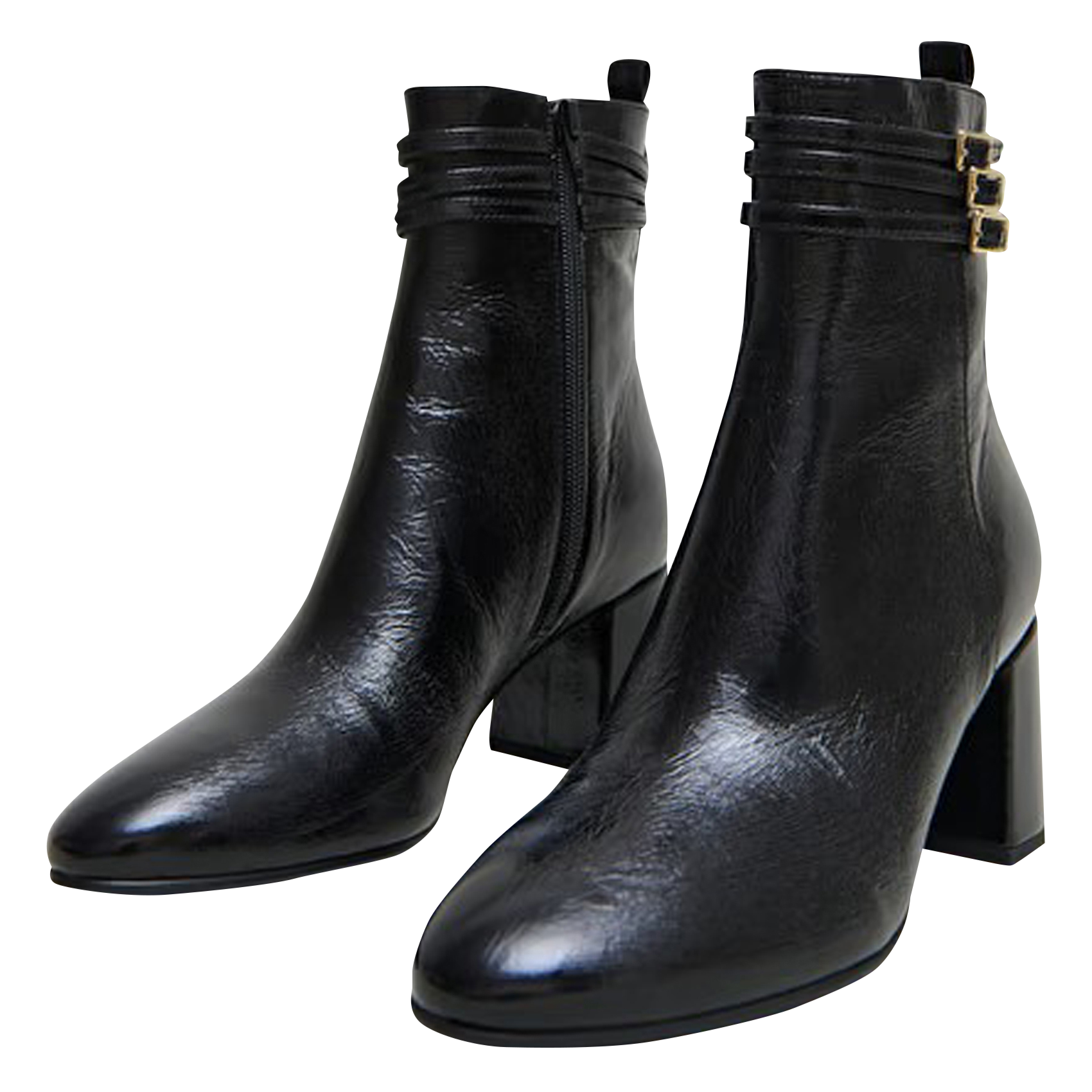 DURANO - Bottines en cuir | Noir