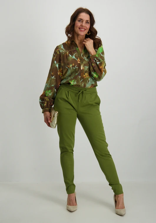 Geisha Blouse met print 43934-20