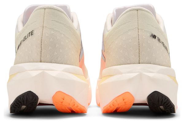 Chaussures Running New Balance FuelCell SuperComp Elite v4 Blanc/Orange Homme - Produit Reconditionné