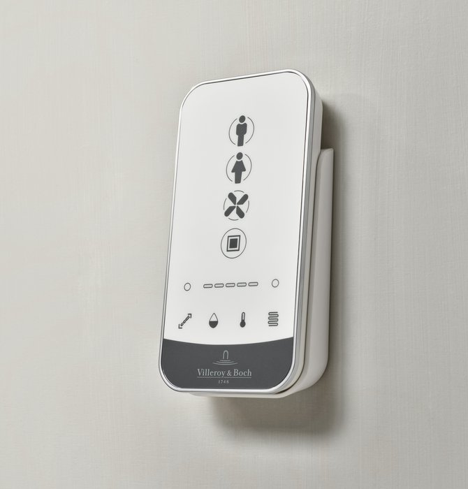 Villeroy & Boch ViClean douche wc randloos met verwarming en warme-luchtföhn wit glans