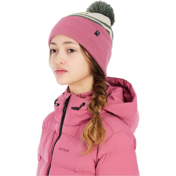 Veste de ski PROTEST PRTELINY JR SNOWJACKET ROSE DUST