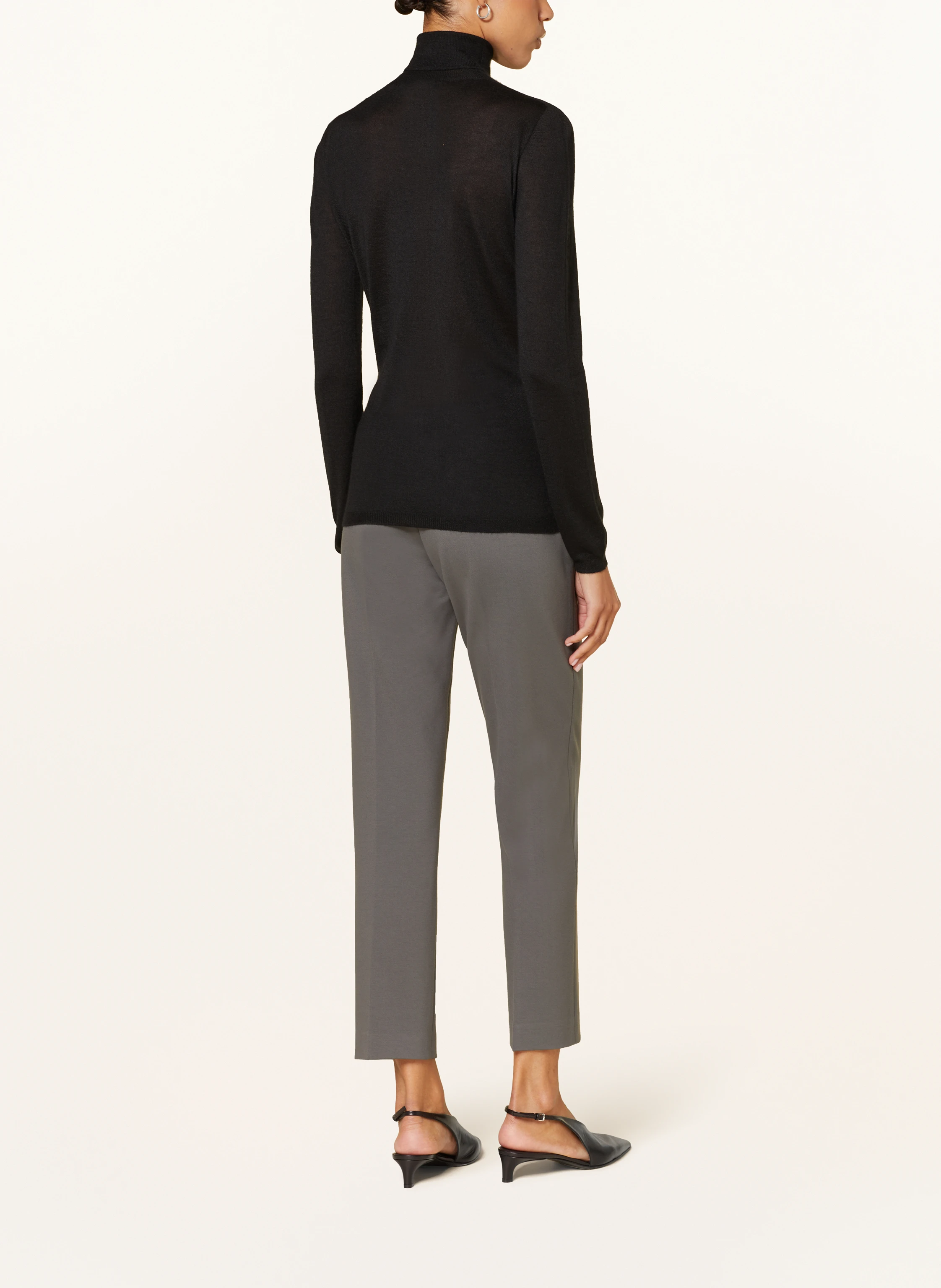 FABIANA FILIPPI Rollkragenpullover aus Cashmere mit Seide