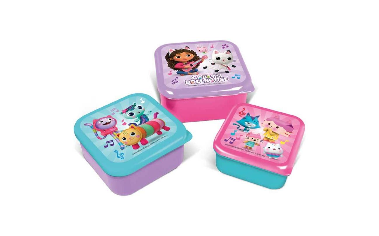 Gabby's Dollhouse snackboxen 3-in-1
