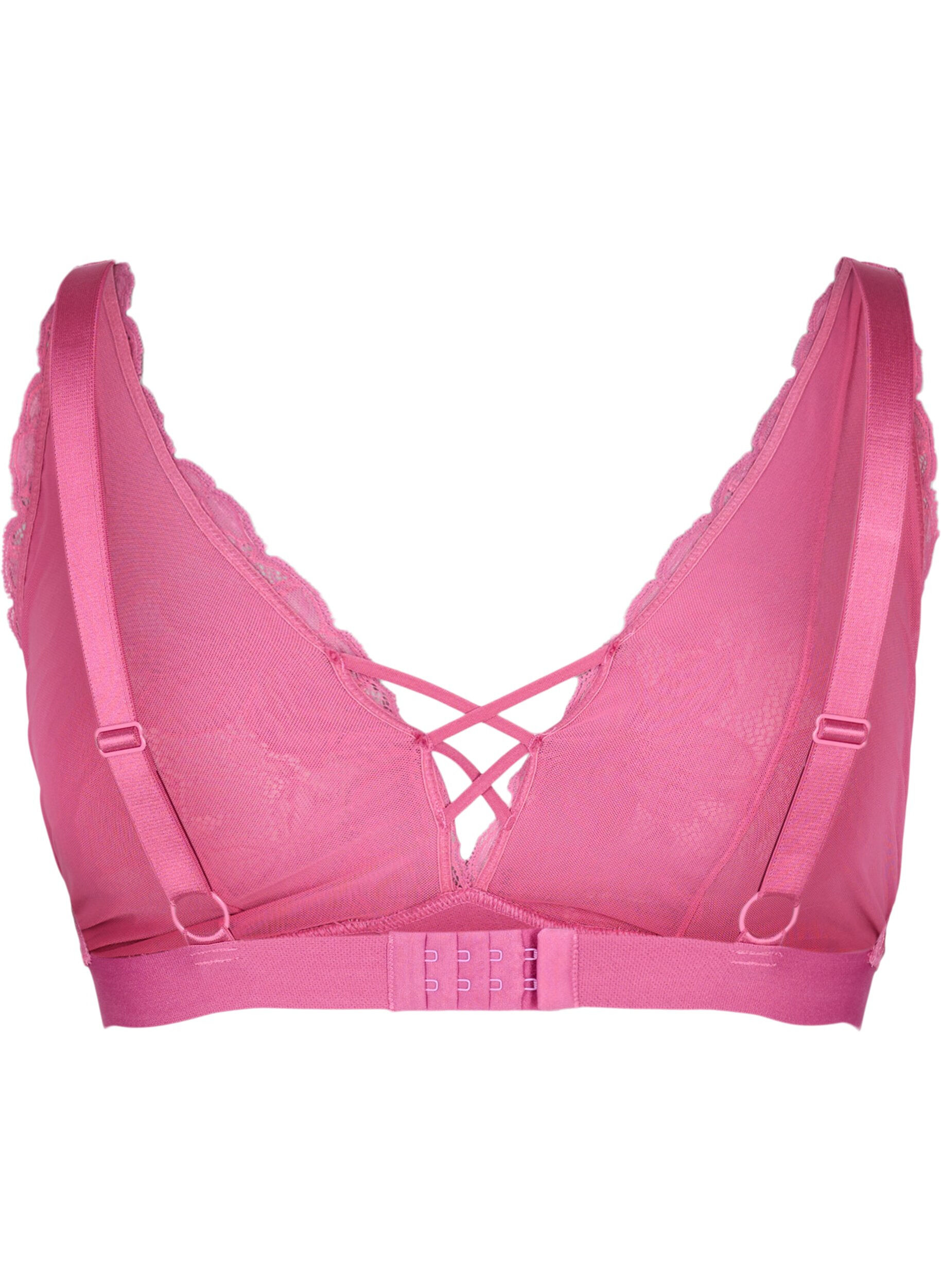 Støt Brysterne - Blonde bh med string-detaljer