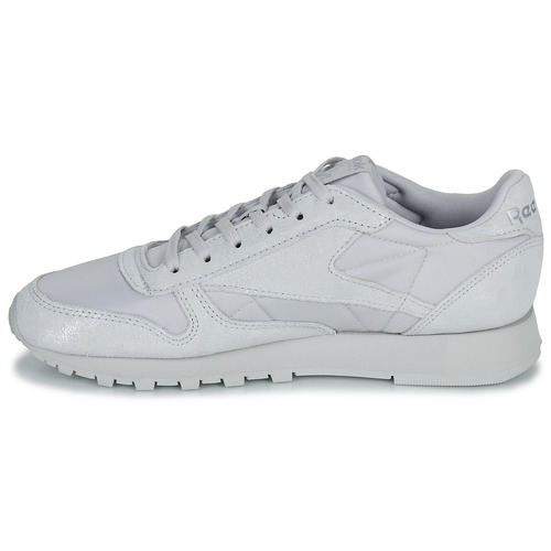 Reebok Classic - CLASSIC LEATHER - Blanc / Argenté