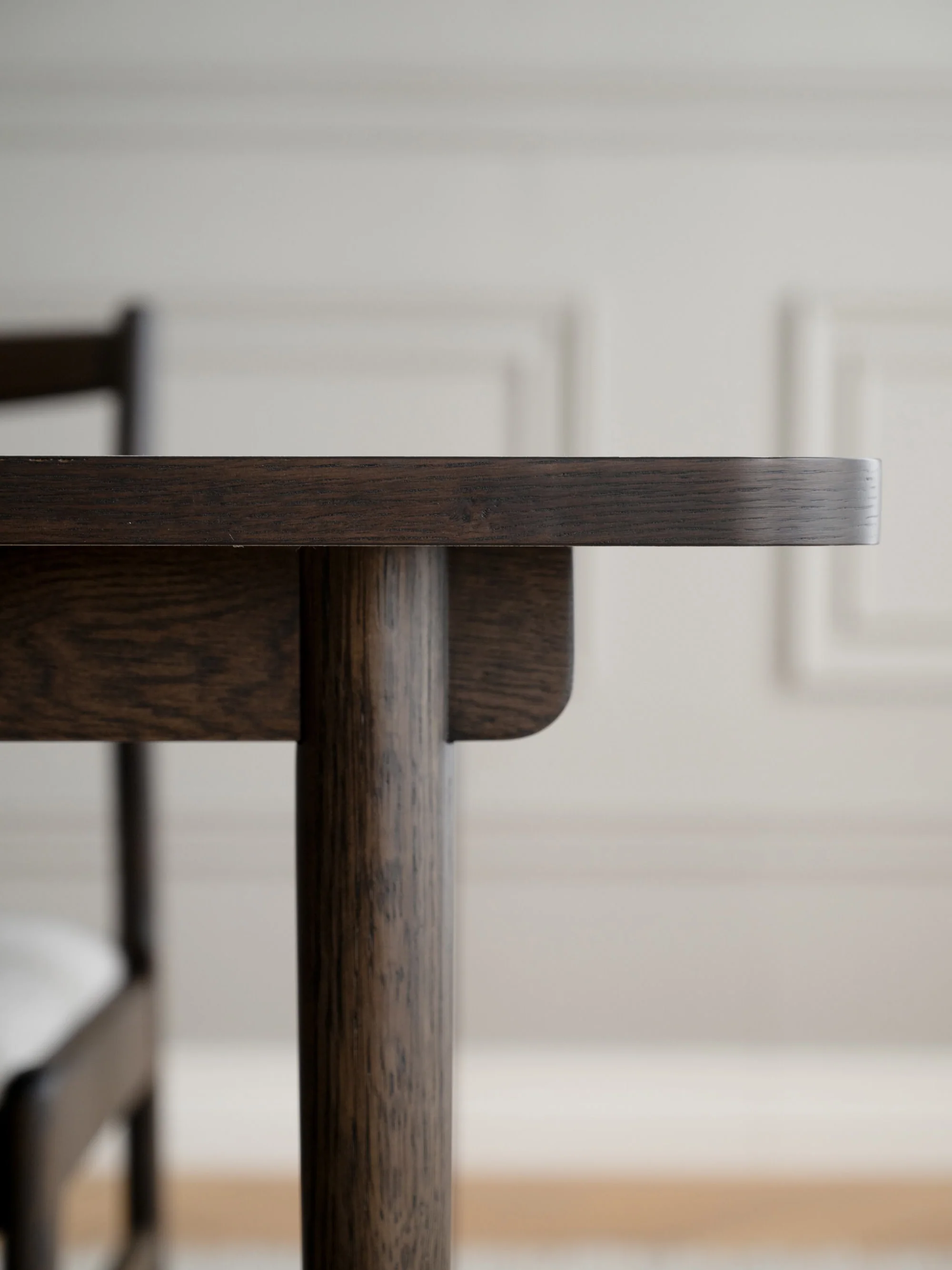 Uitschuifbare eettafel Fairmount van eikenhout, 220/265 x 95 cm